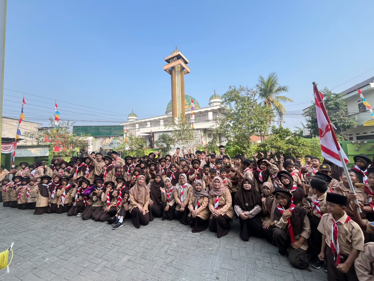 Kegiatan Pramuka siswa
